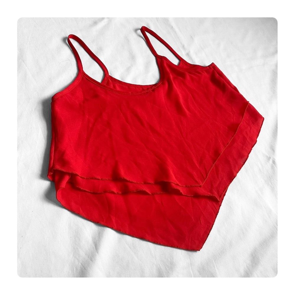 ★ Teenbell Neon Asymmetric Flowy Top ★ - Picture 6 of 13